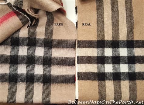 contrefacon burberry|Burberry scarf vs real.